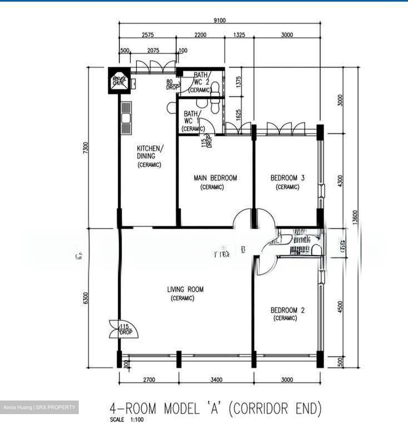 Blk 854 Woodlands Street 83 (Woodlands), HDB 4 Rooms #627043861